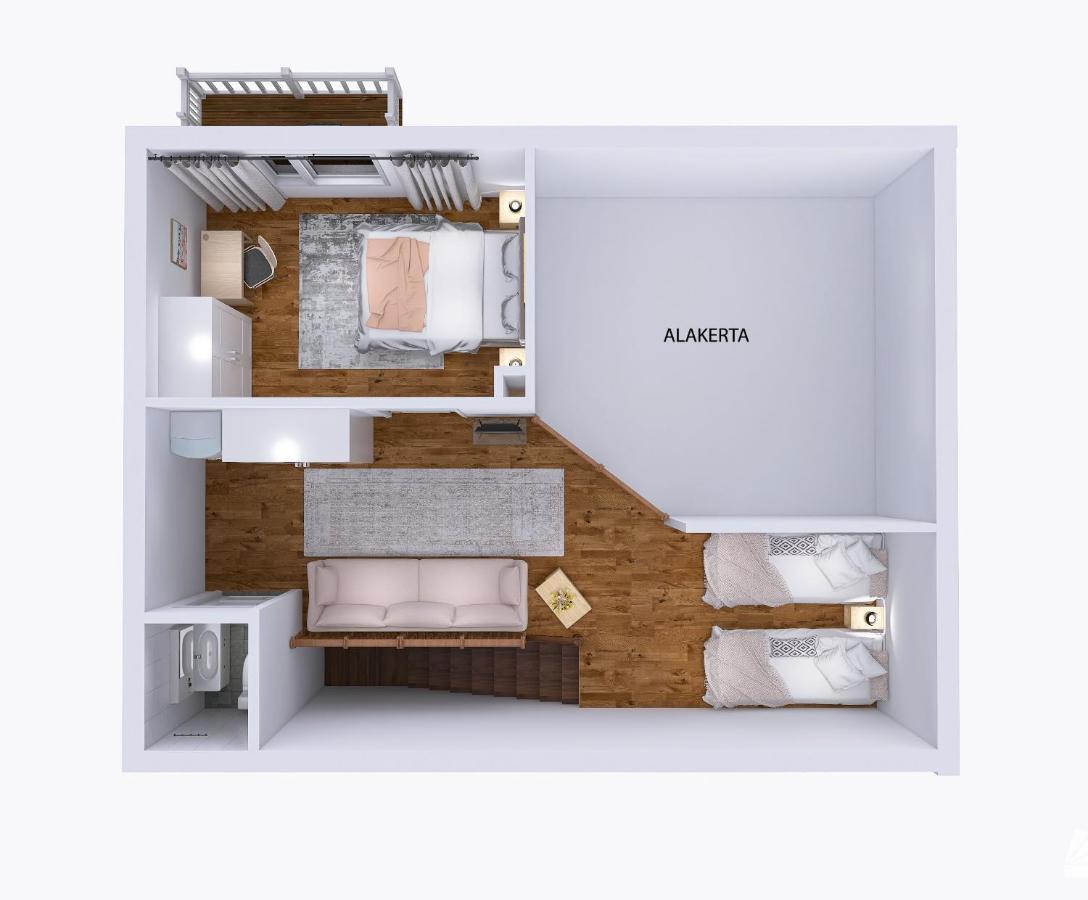 Alppitaehti, Huoneisto Hilla Apartment เลวี ภายนอก รูปภาพ